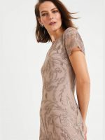 پیراهن تمام دانتل ابریشم دوزی کالباسی - تصویر 3