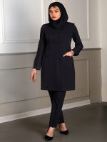 مانتو شلوار یقه هفت کد 1402