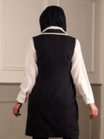 سارافون وشومیز شلوار یقه یک سانت کد4404 - تصویر 3