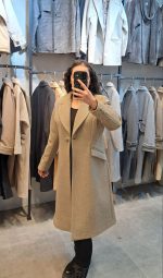 پالتو تک دکمه فوتر کد - تصویر 2