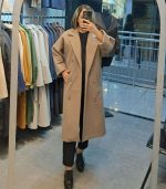 پالتو بلند 6دکمه کد - تصویر 3