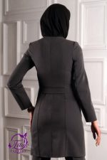 مانتو شلوار سجاف خورشیدی کد4046 - تصویر 2